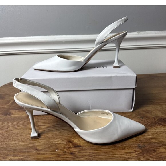 Marc Fisher Women's HADYA Pump White Size 10 M - Picture 5 of 7
